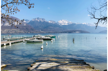 Les Terrasses du Lac : Face au lac d'Annecy, un cadre enchanteur