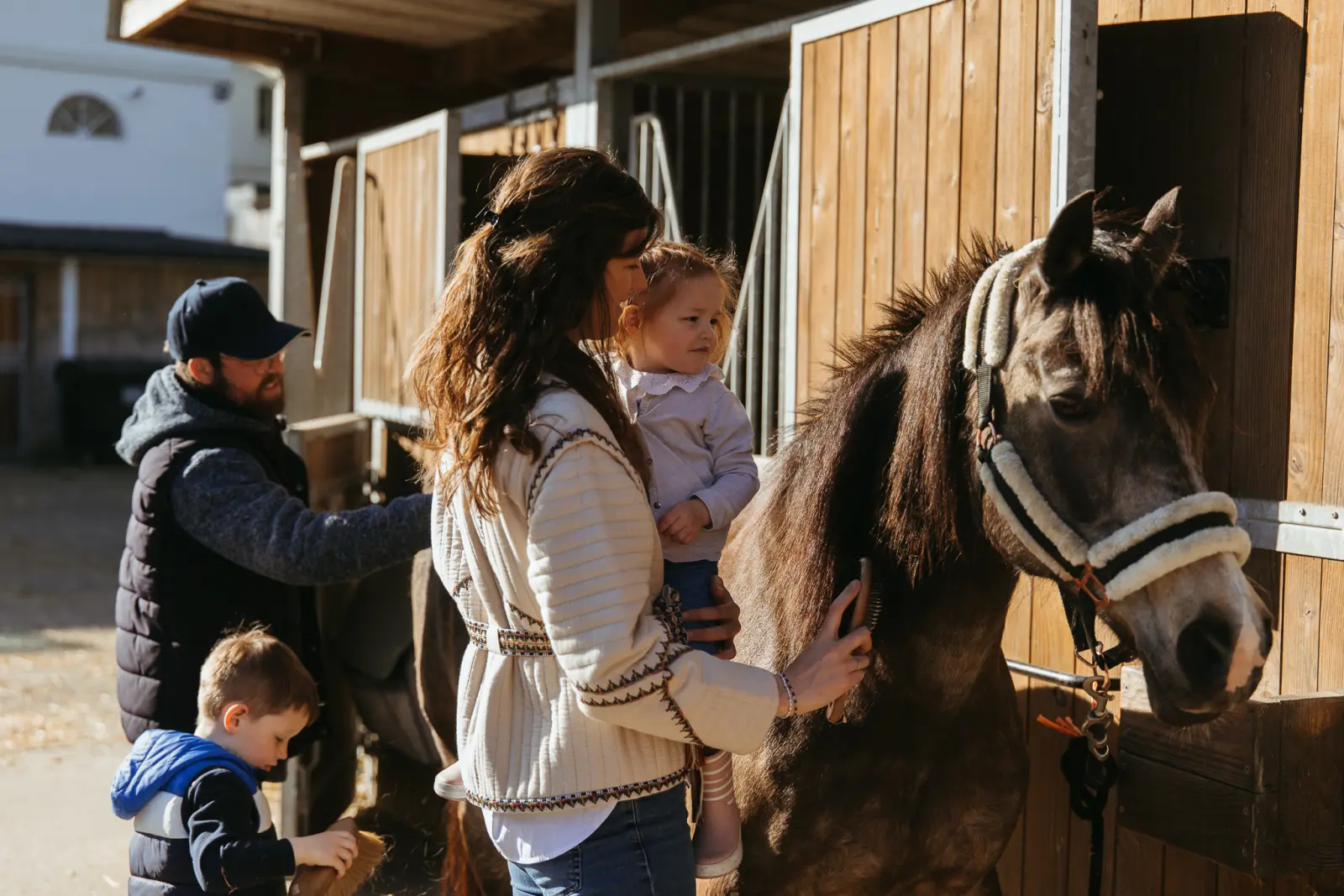 Balade à poney (jusqu'à 10 ans)