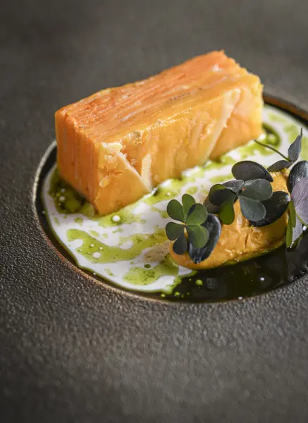 Menu decouverte au restaurant gastronomique — visuel 1