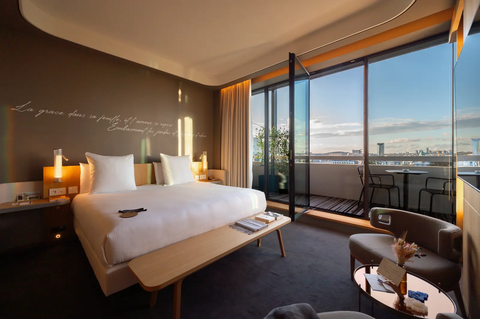 Nuit, champagne et petit-déjeuner en suite signature