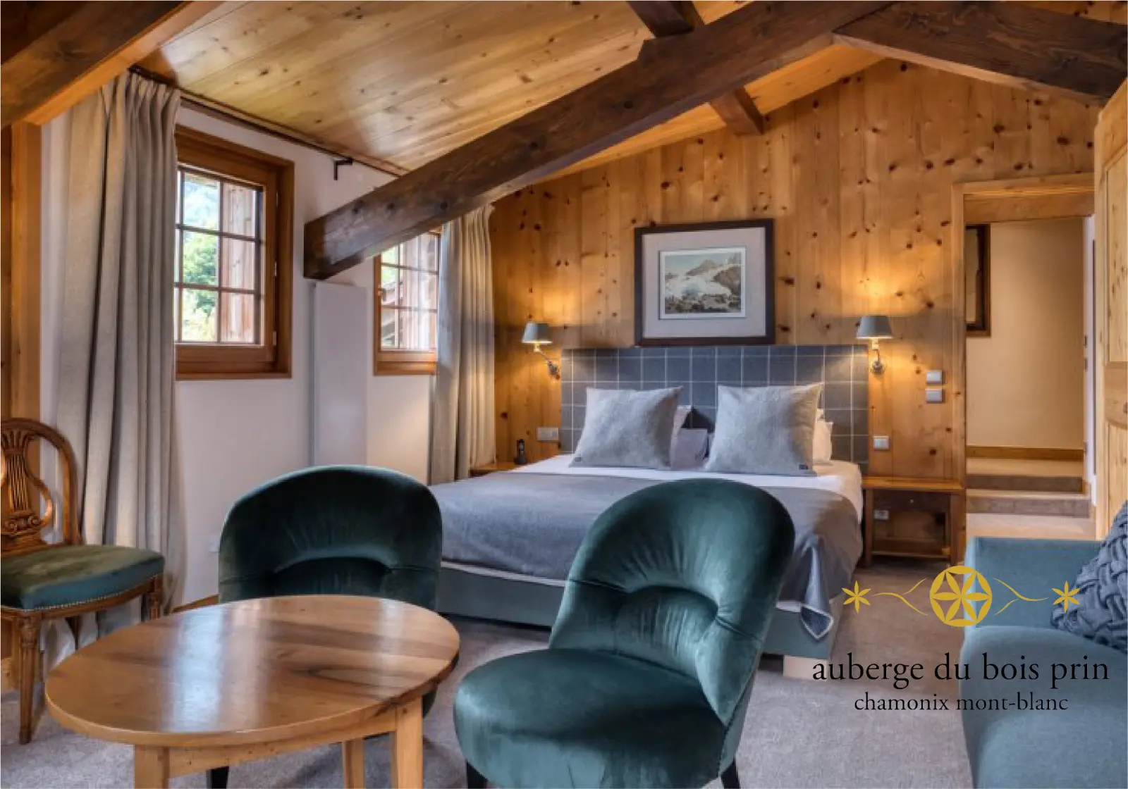 Coffret Séjour "Montagne" en chambre Junior Suite à Chamonix