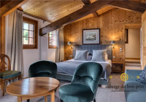 Coffret Séjour "Montagne" en chambre Junior Suite à Chamonix — visuel 1