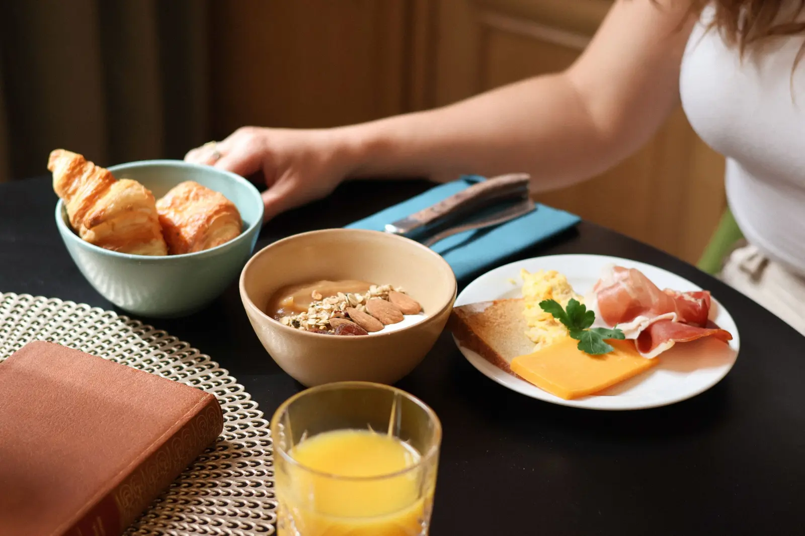 Petit déjeuner gourmand
