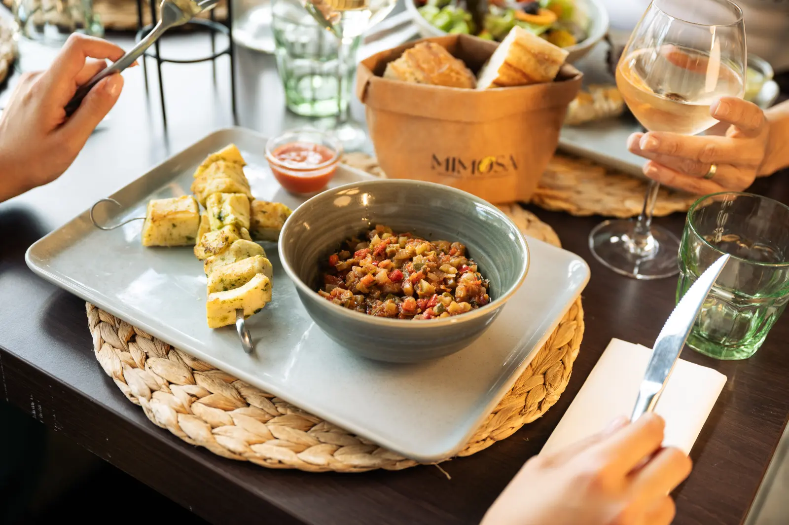 Invitation Gourmande : Menu Brochettes - 3 Plats