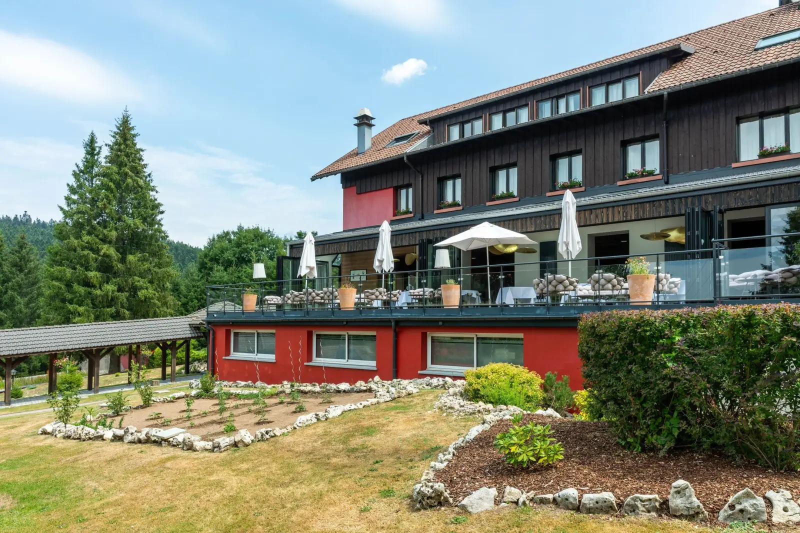 Decouverte & gastronomie en chambre suite exterieure
