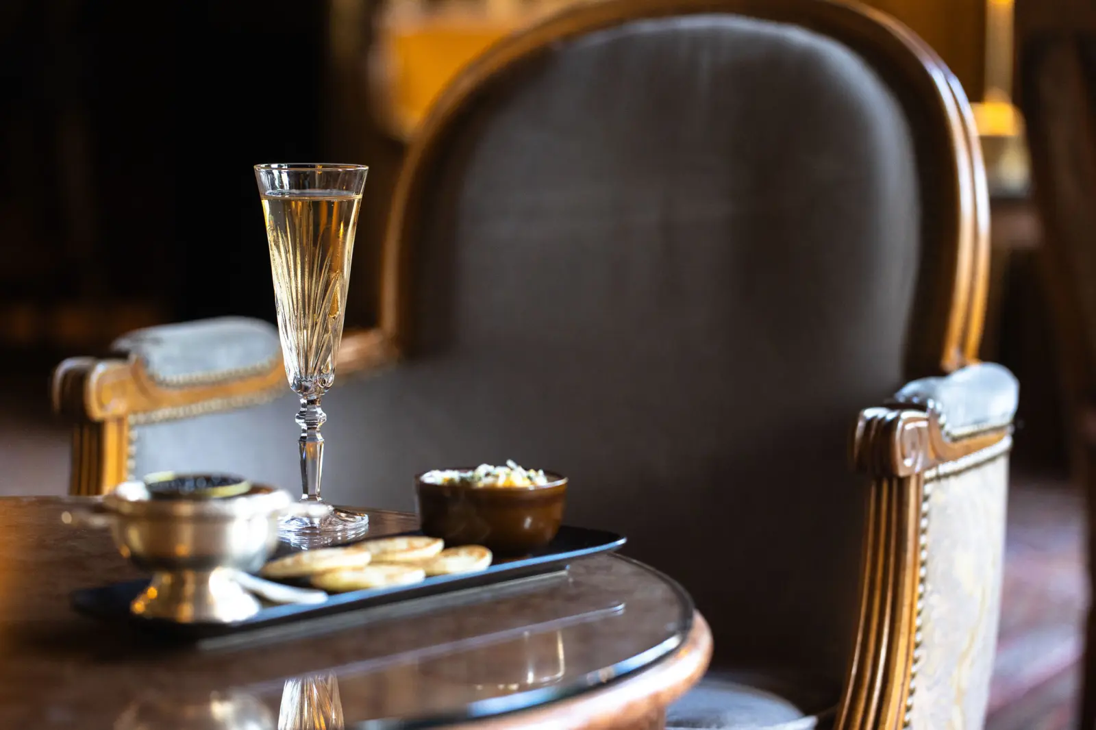 Champagne et caviar