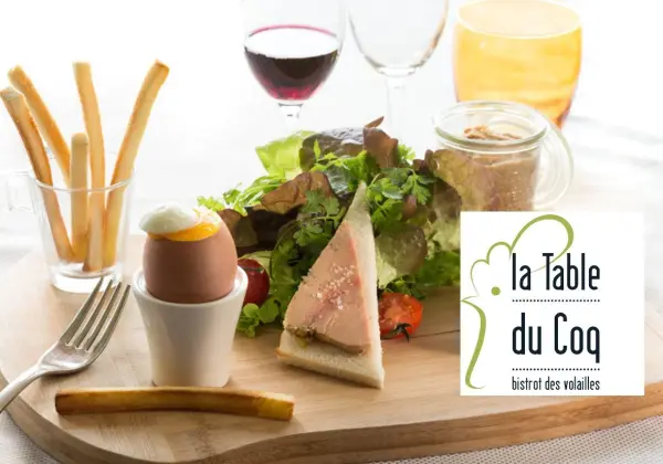 Carte cadeau pour 2 repas à La Table du Coq — visuel 1
