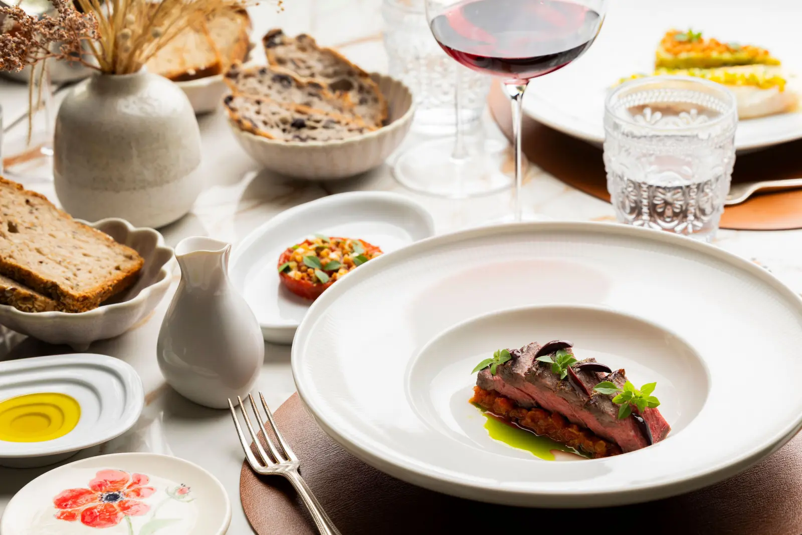 Grand Menu Bourrelly en 5 actes