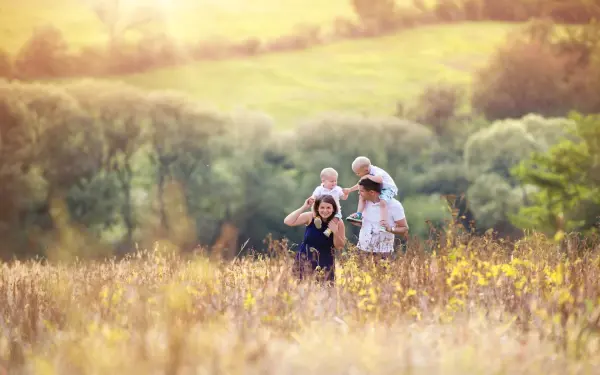 Campagne en famille — visuel 1