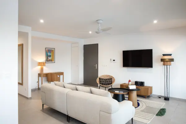 Séjour à l'Anse Mitan en Appartement T3 avec Terrasse — visuel 3
