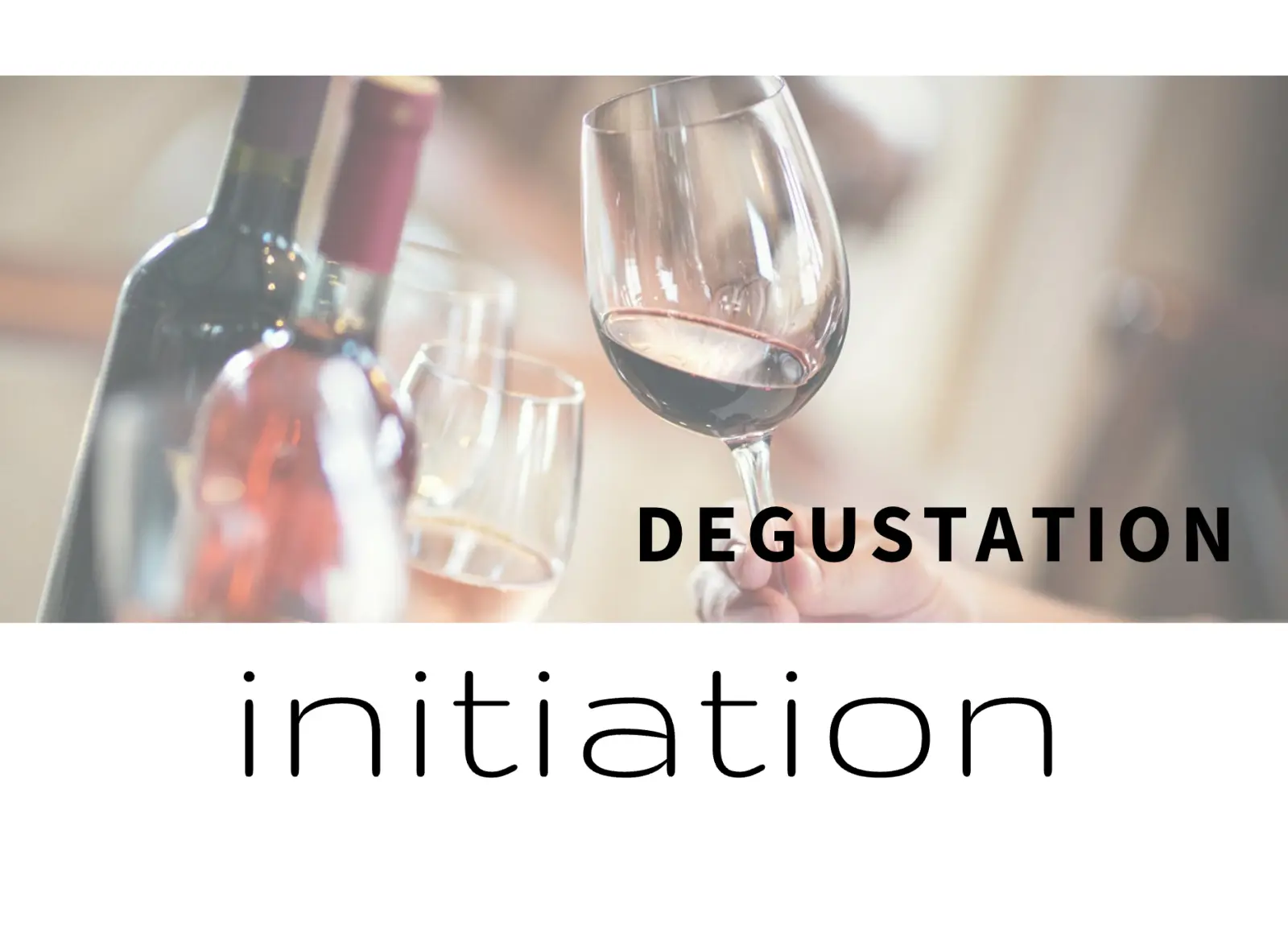 Dégustation de Vins - DECOUVERTE INITIATION