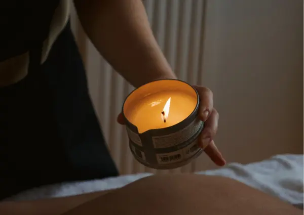 Massage à la bougie — visuel 1