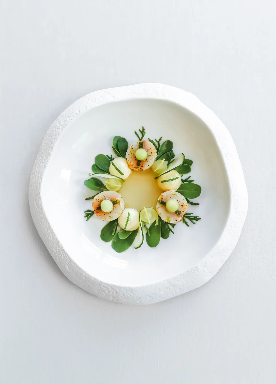 Menu dégustation « Reine des Prés »