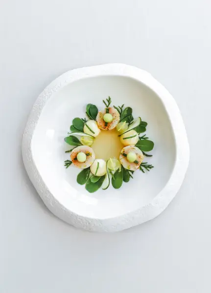 Menu dégustation « Reine des Prés » — visuel 1