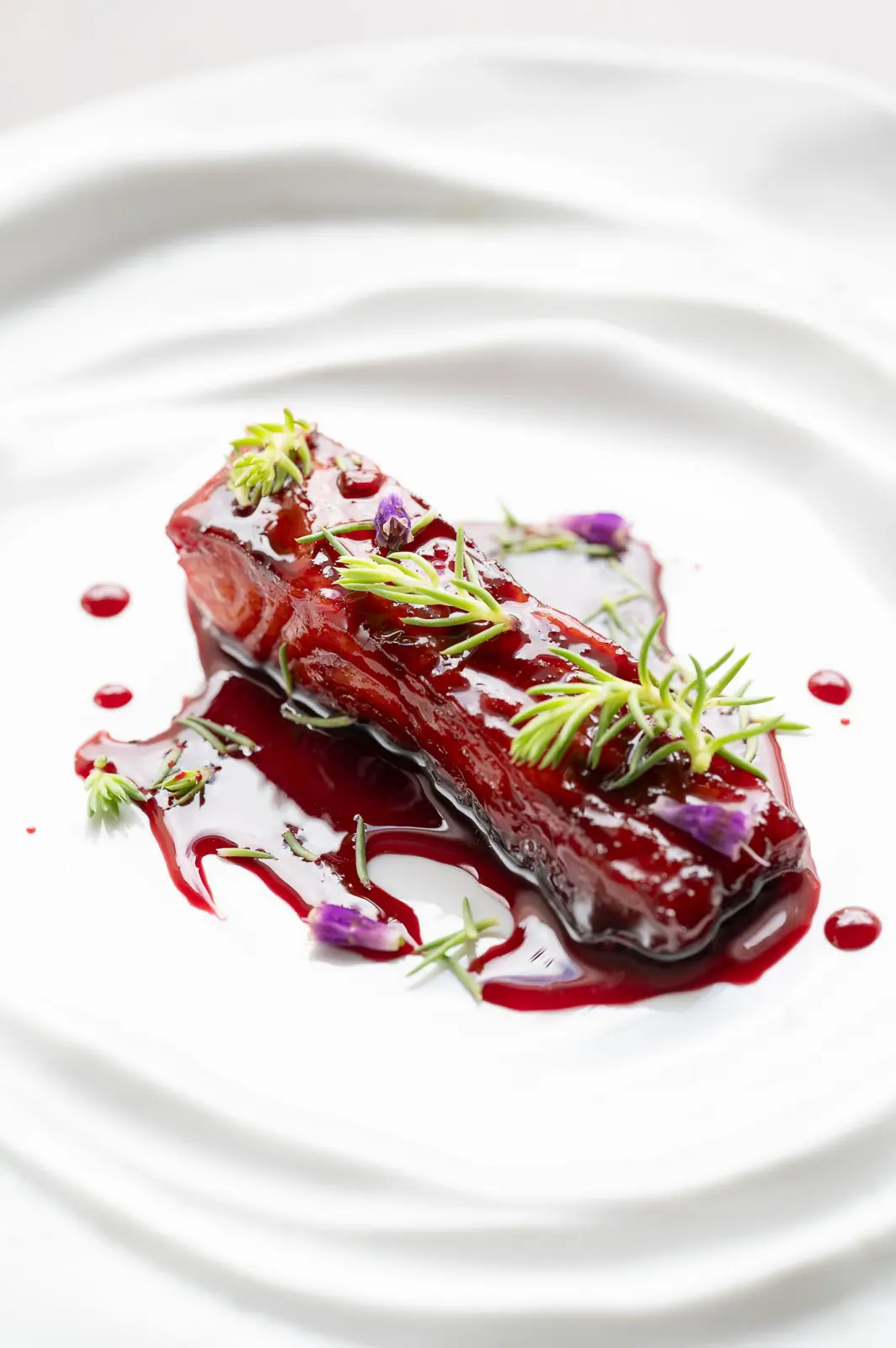 "Voyage Botanique "Menu Reflet en 6 services avec Boissons