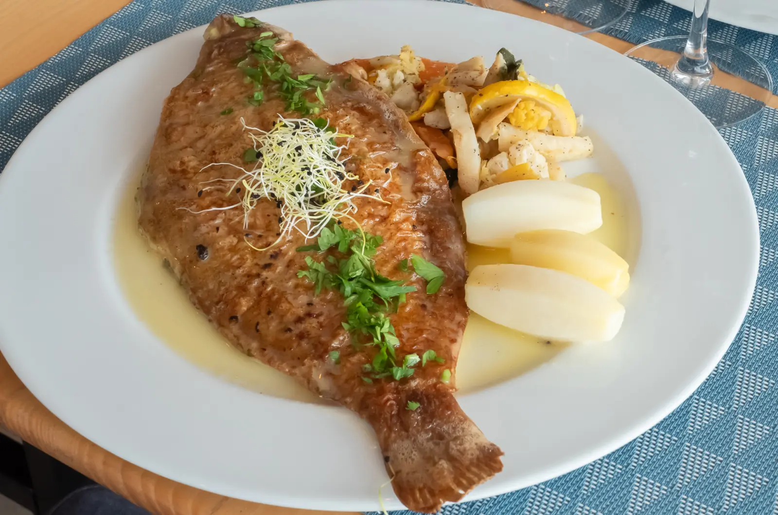 Menu Bleu