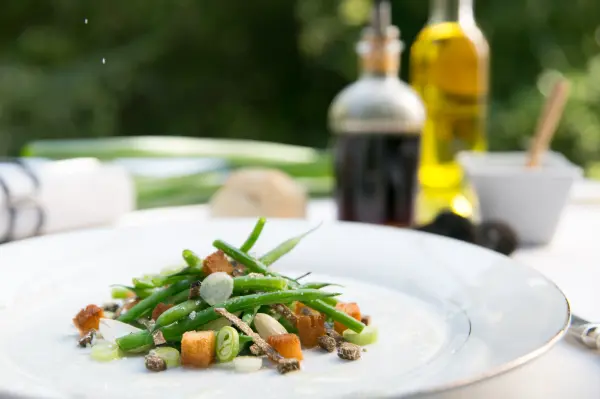 Menu végétarien (deux plats avec la truffe tuber Uncinatum & un plat avec la tuber Melanosporum) — visuel 2