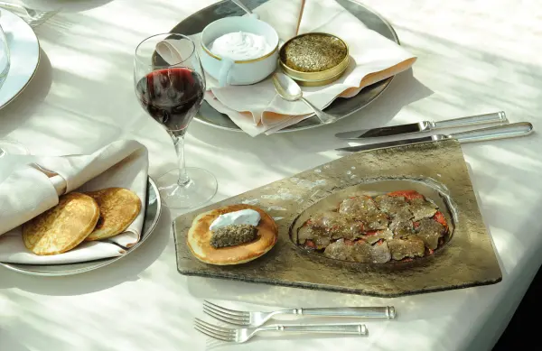 Menu végétarien (trois plats avec la truffe tuber Melanosporum) — visuel 3