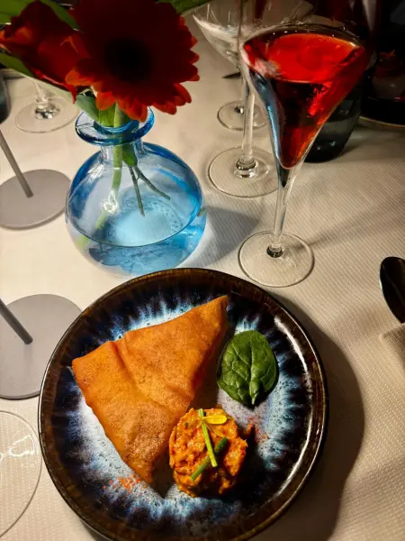 Menu du Chef avec accords Mets & Vins & boissons — visuel 3