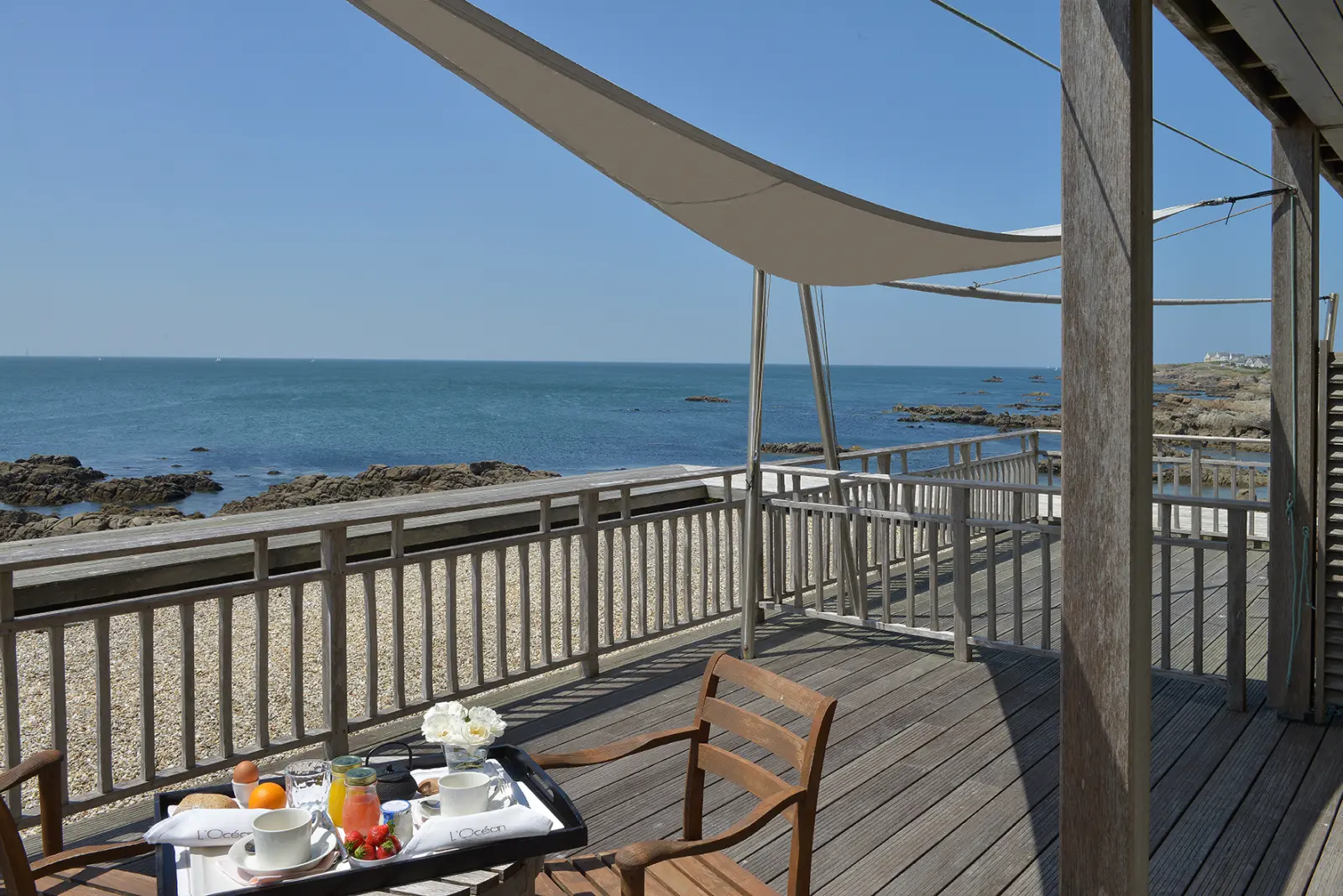 Coffret Séjour en chambre Tradition vue sur mer au Croisic Haute Saison