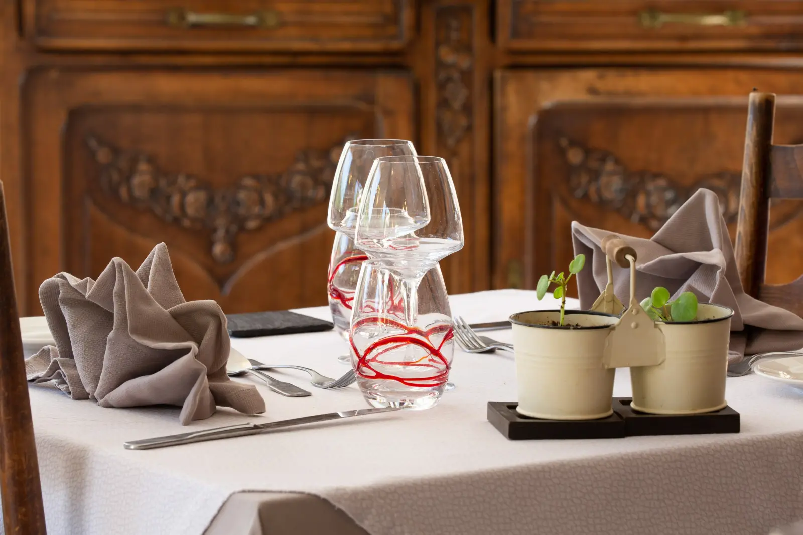 Menu Carte Blanche au chef
