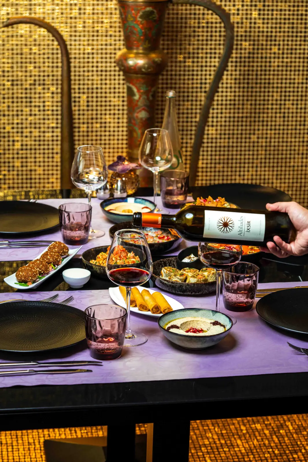 Menu Découverte libanais à l'Arabesque