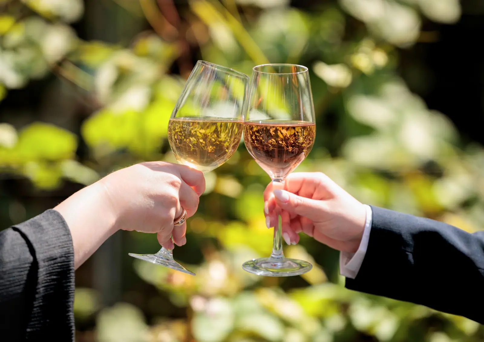 Apéritif chic pour deux personnes