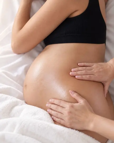 Massage femme enceinte — visuel 1