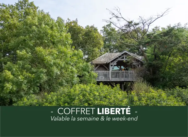 SÉJOUR LIBERTÉ - CABANE D'EXCEPTION (Nuit + Petit-Déjeuner + Dîner + Soin) — visuel 1