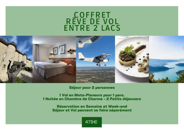 Coffret Rêve de vol entre deux lacs — visuel 1