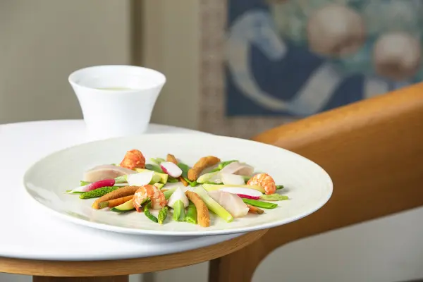 Menu Dégustation au restaurant Les Fresques à l'Hôtel Royal — visuel 2