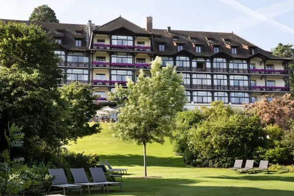 Séjour 100% Golf avec Green fee 1 nuit à l'Hôtel Ermitage - Chambre vue Lac — visuel 3