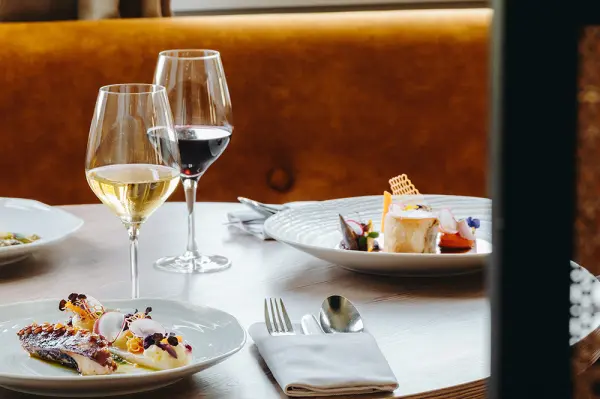 Menu du Marché en accord mets et vins au restaurant La Table — visuel 1