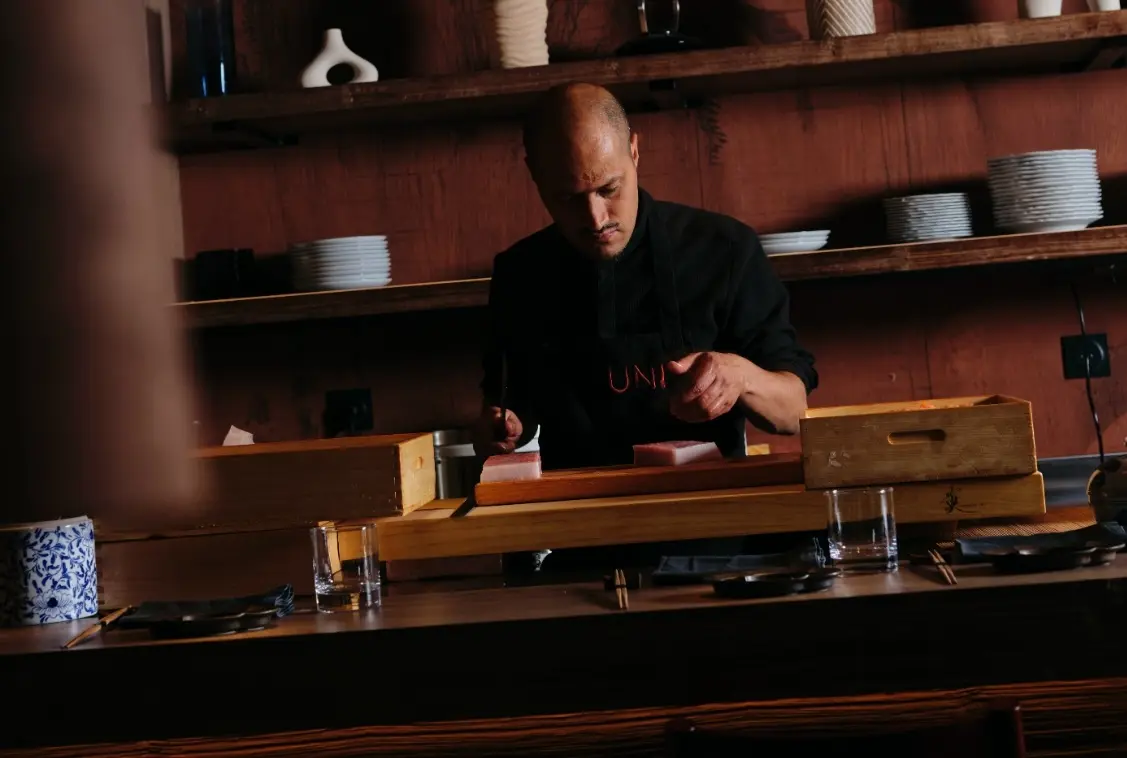 Menu Omakase 6 temps