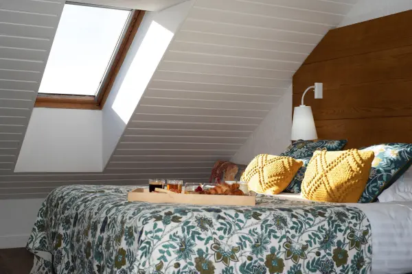 Chambre Double Mansardée vue lac Repas inclus — visuel 1