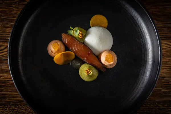MENU 4 temps et Sélection de vins de notre sommelier — visuel 1