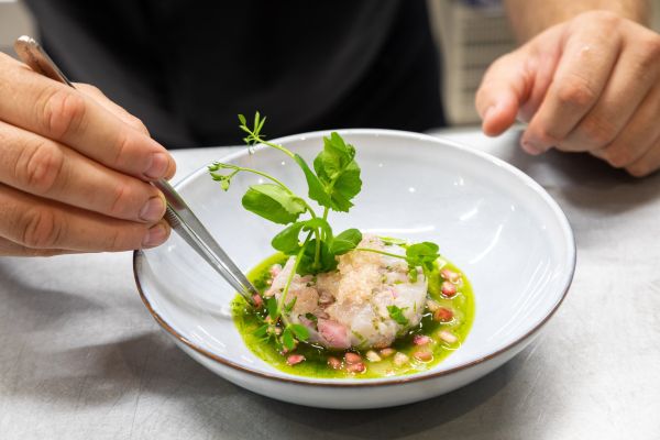 Menu dégustation en 5 services