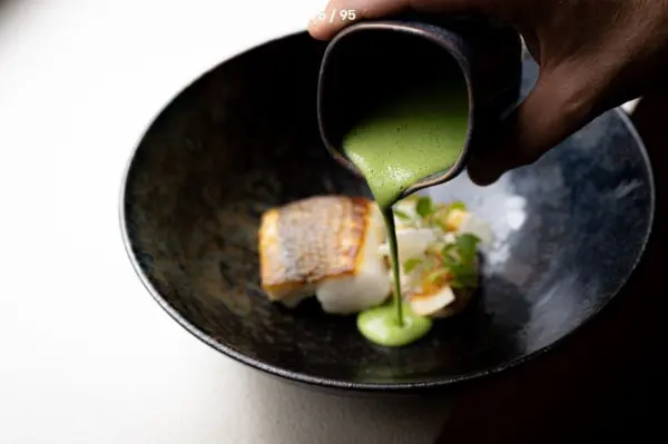 Menu mizuna avec accord mets/vins — visuel 1