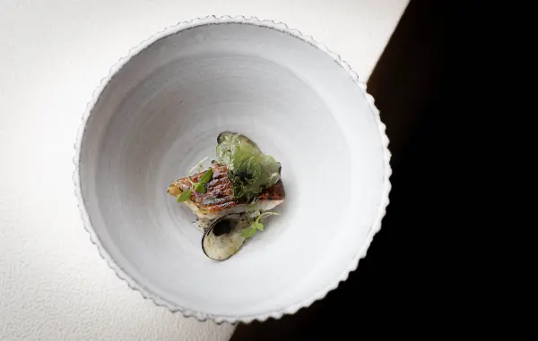 Menu pissenlit avec accord mets/boissons — visuel 1