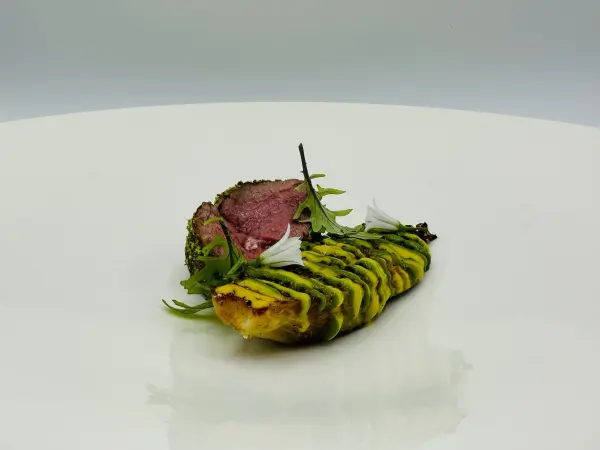 Menu pissenlit avec accord mets/boissons — visuel 3
