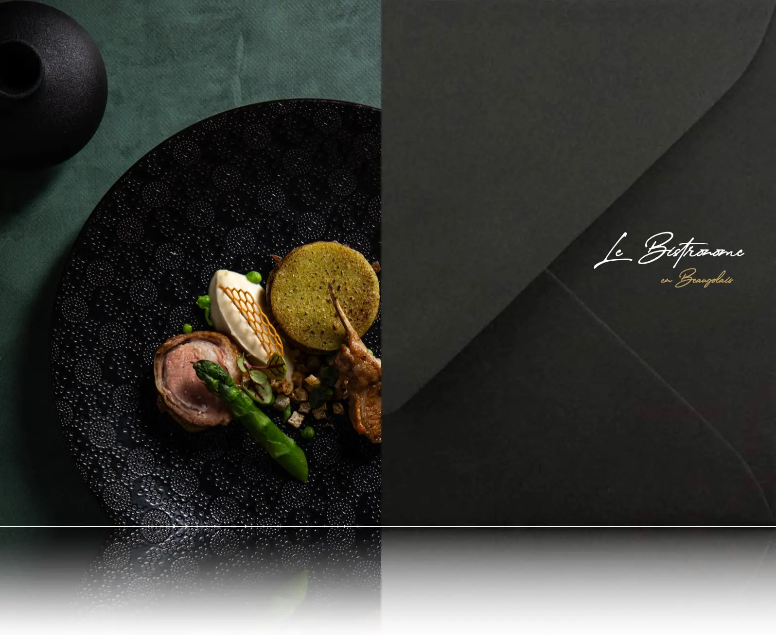 Dîner Menu Expérience en 6 temps
