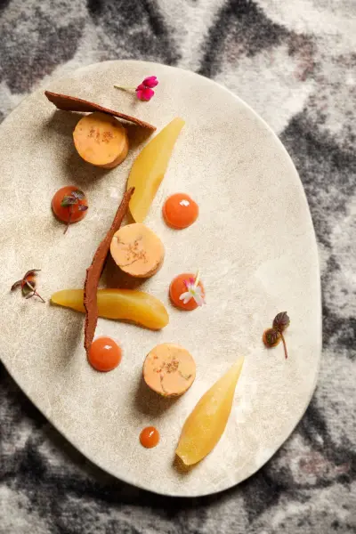 Menu "Aux Racines du Goût", en 4 services — visuel 1