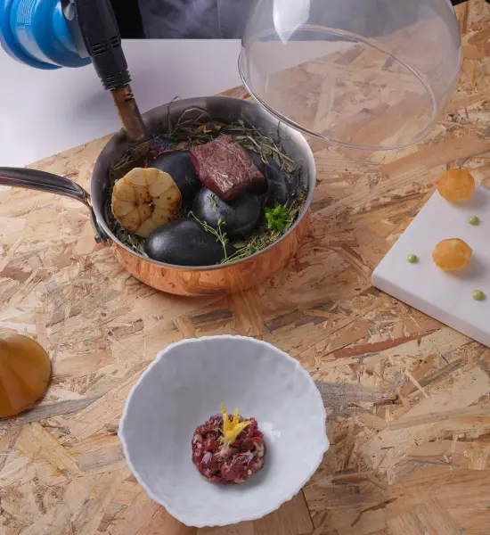 Menu gastronomique "Au détour des Saisons en 5 services" — visuel 3