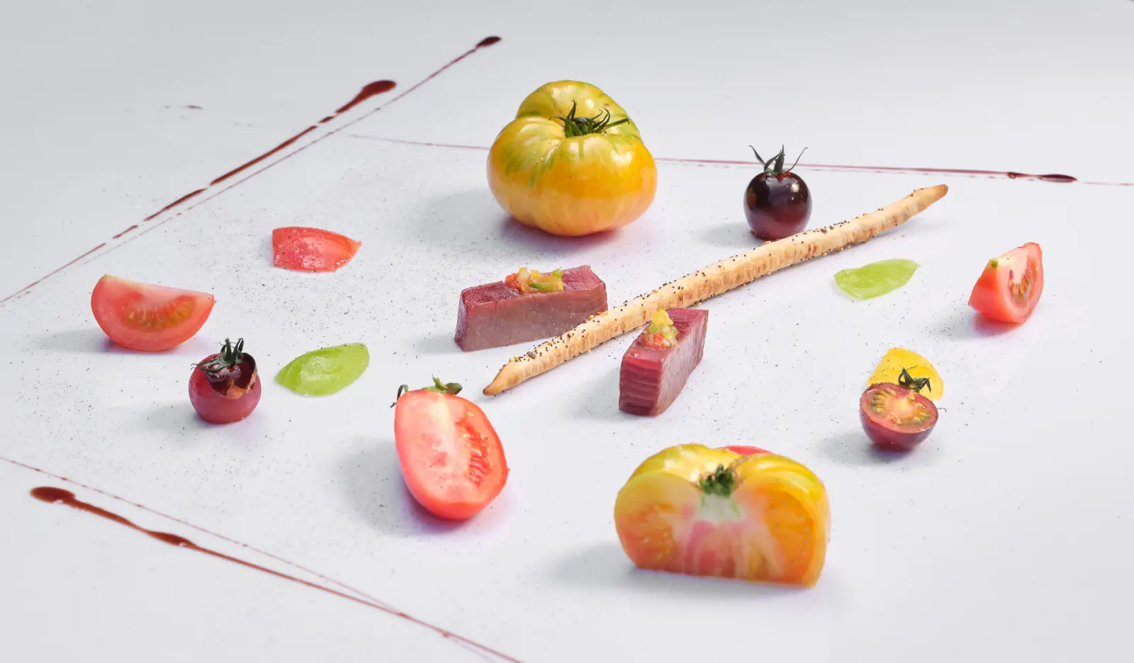 Menu gastronomique " Au détour des Saisons en 7 services"