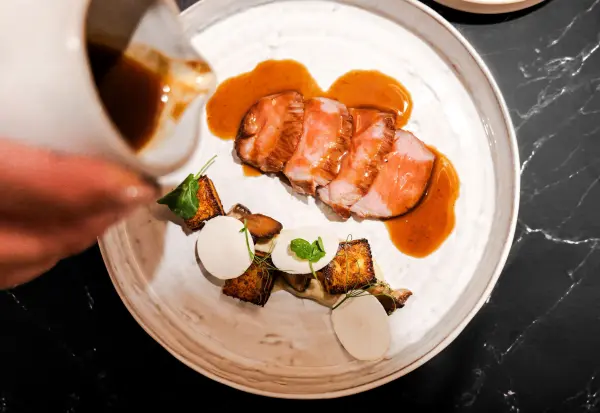 Menu Le JOAT en 6 temps - Accord mets et vins — visuel 1