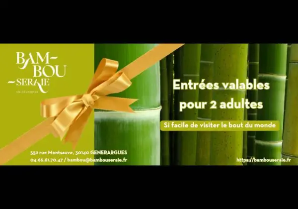 Coffret Découverte + 2 Entrées à la Bambouseraie — visuel 2