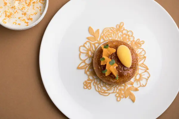 Menu Immersion en 4 services avec accords mets et vins — visuel 3