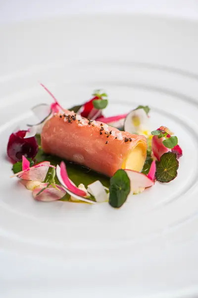 Dégustation au restaurant gastronomique de la Maison Décotterd — visuel 2