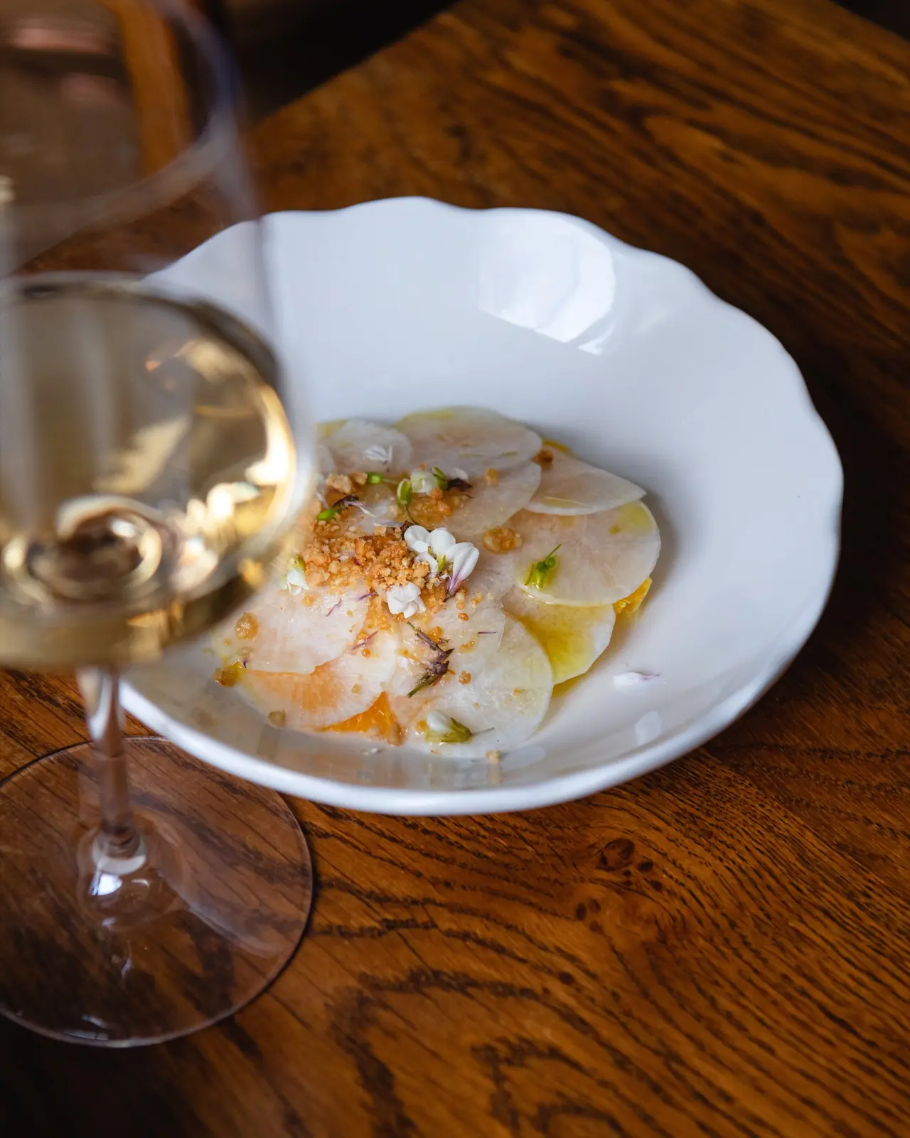 Menu dégustation avec accord mets et vins