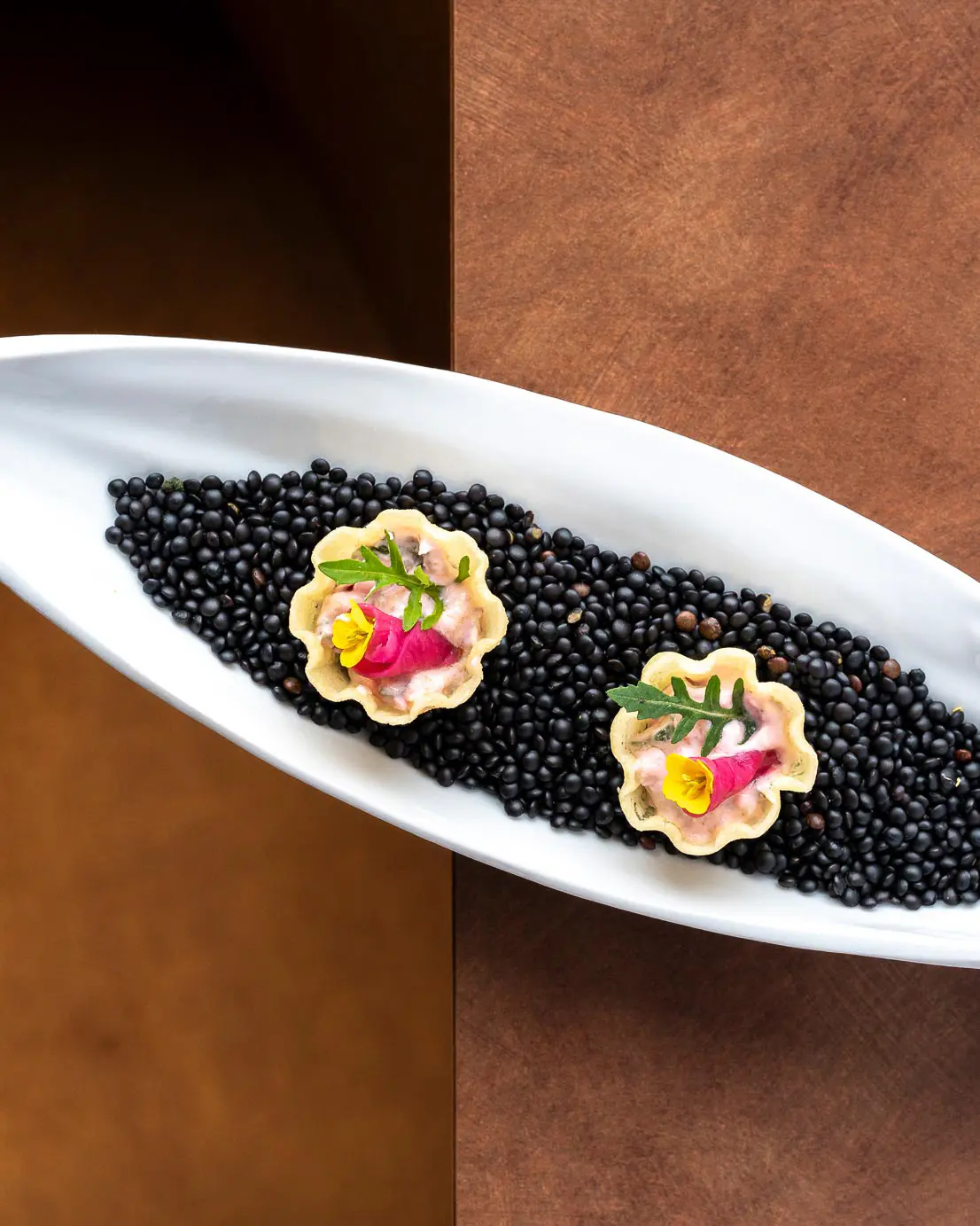 " Voyage Botanique"Menu Reflet en 6 services